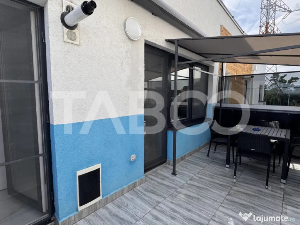 Apartament cu 3 camere de vanzare 80mp mobilat utilat terasa 