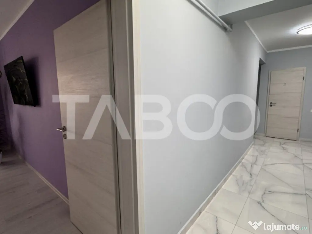 Apartament cu 3 camere de vanzare 80mp mobilat utilat terasa 