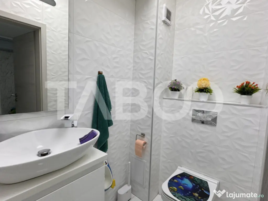 Apartament cu 3 camere de vanzare 80mp mobilat utilat terasa 