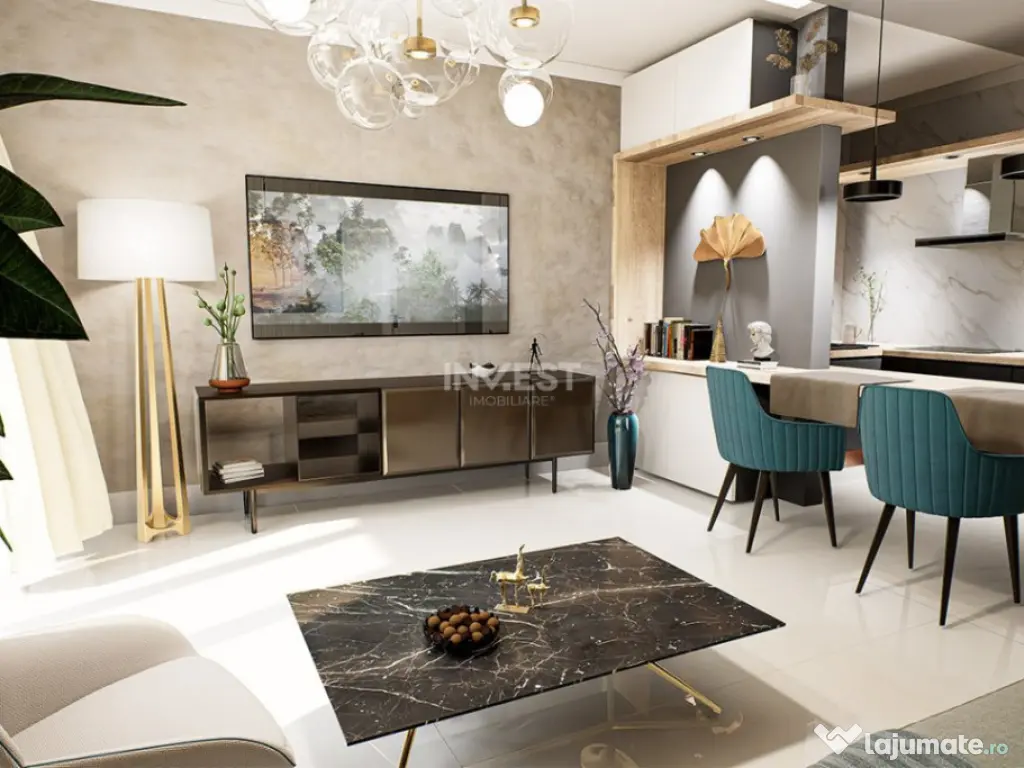 Apartament 2 camere - spațios într-un complex rezidențial