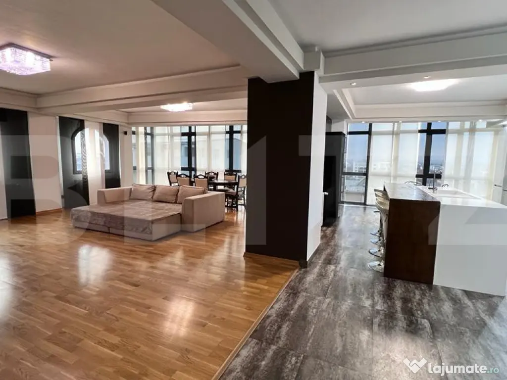 Penthouse de lux, centrala termica, aer conditionat, zona Ci