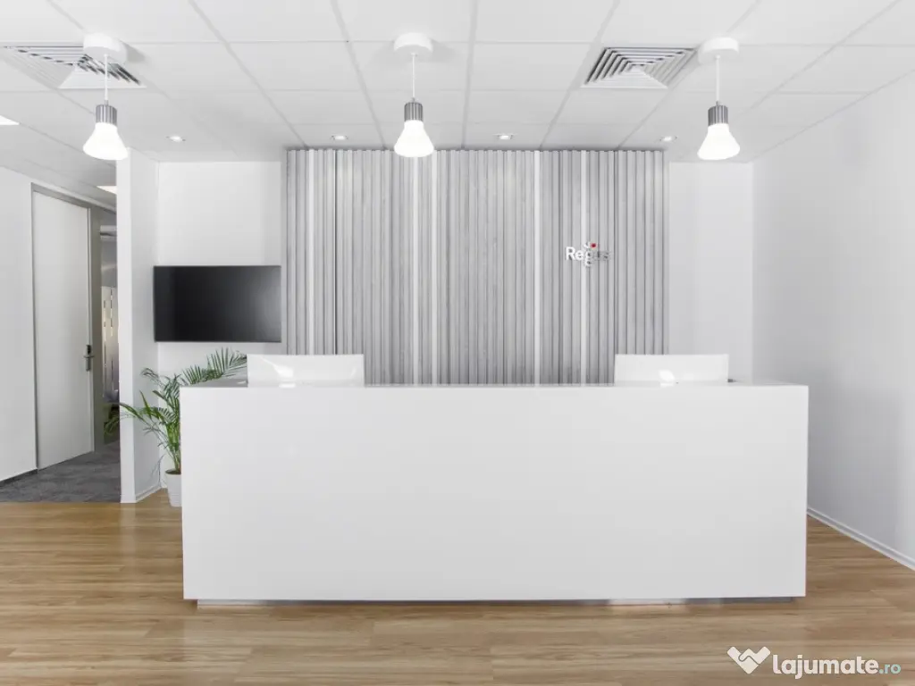 Spațiu de birou privat pentru 4 persoane în Regus Primavera