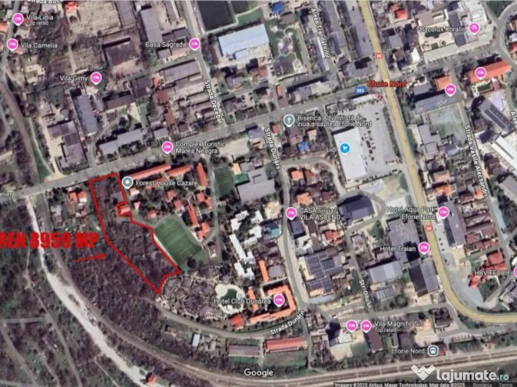 EFORIE NORD - TEREN INTRAVILAN - 8959 MP - Comision 0%