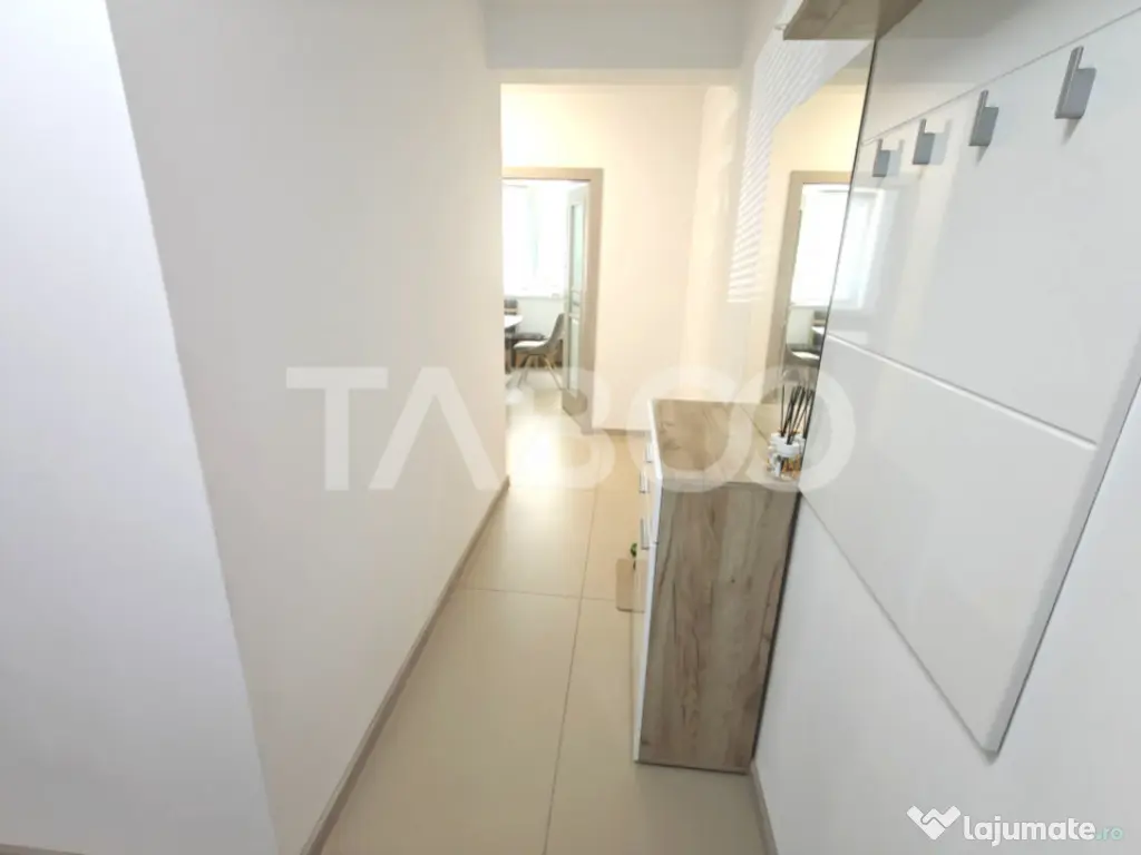 Apartament modern si spatios cu 3 camere 2 bai - 73 mp - com