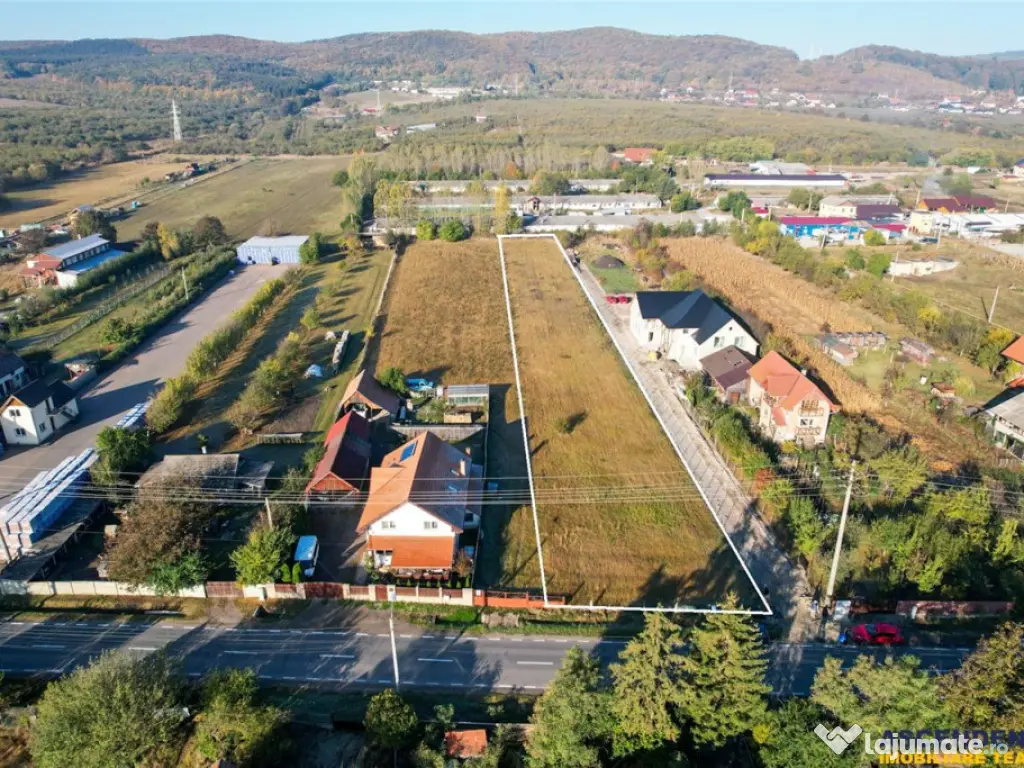 Teren intravilan, pe 3.800 mp, cu vedere frumoasa, Sfantu G