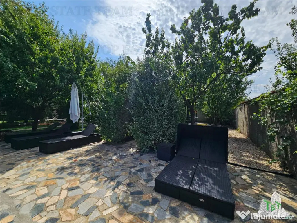 Vila superba, cu piscina, 970mp teren, D P E M, gradina amen 