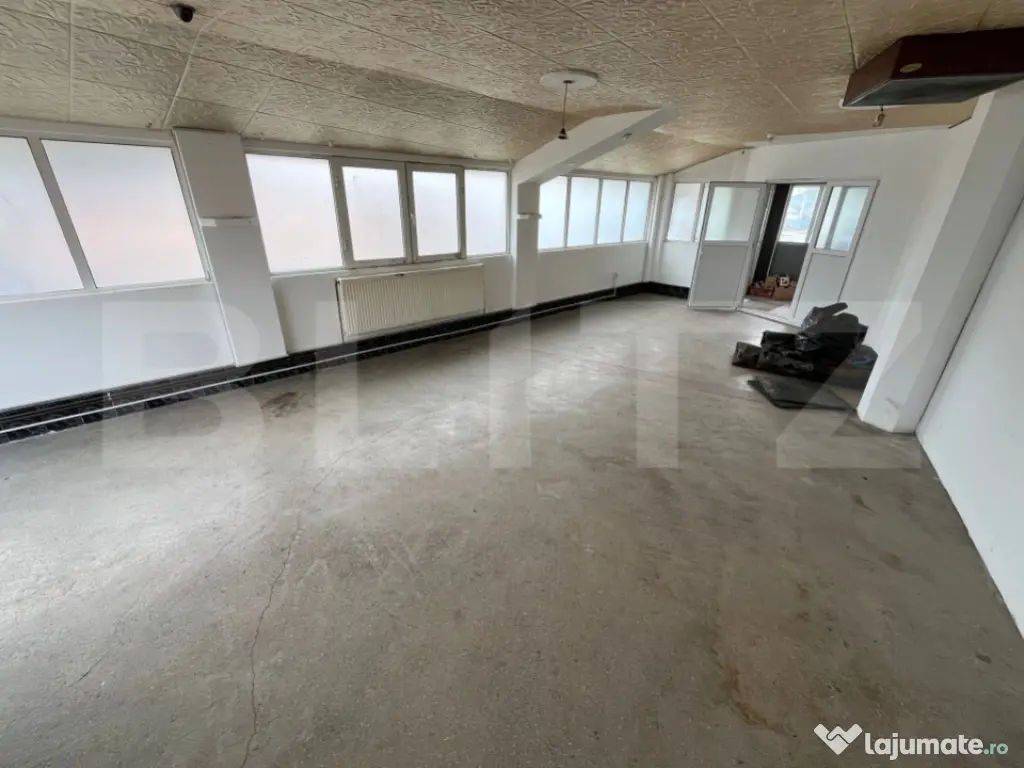 Spațiu comercial 220 mp utili – Picior de Munte, ideal pe 