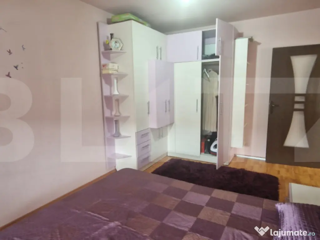 Apartament 2 camere, 54 mp + balcon 8 mp, Etaj retras, parca