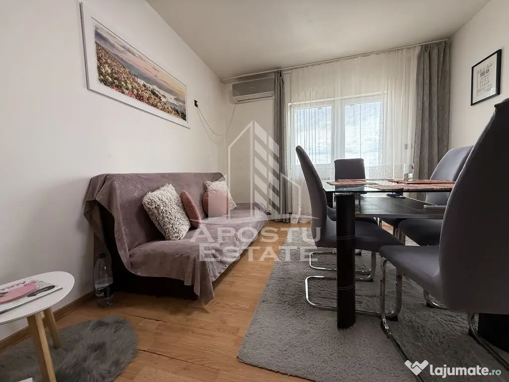 Apartament cu 3 camere, centrala proprie, zona Soarelui 