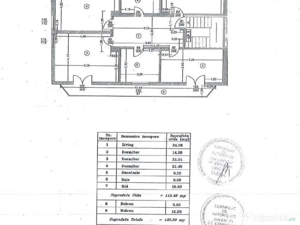 Ap 4 camere fix lângă metrou Dimintrie Leonida (2 minute) 