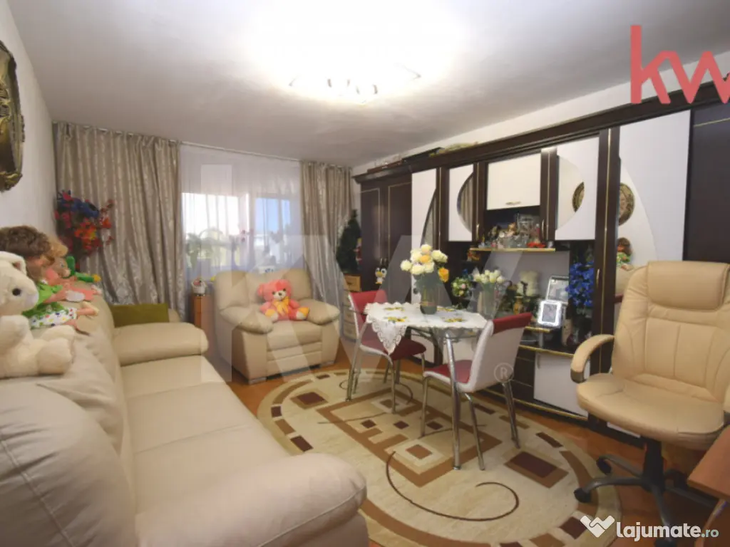 Apartament decomandat, centrala, complet mobilat Craiovita N 