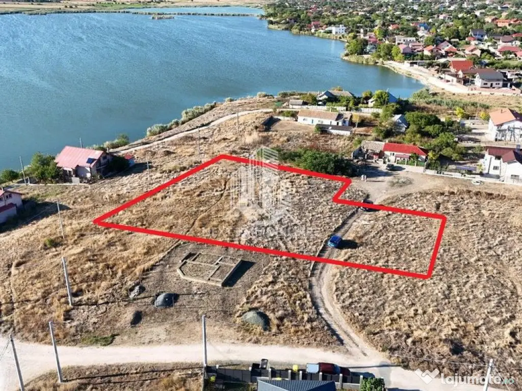 Teren intravilan, Corbu, 2380 mp langa lac 