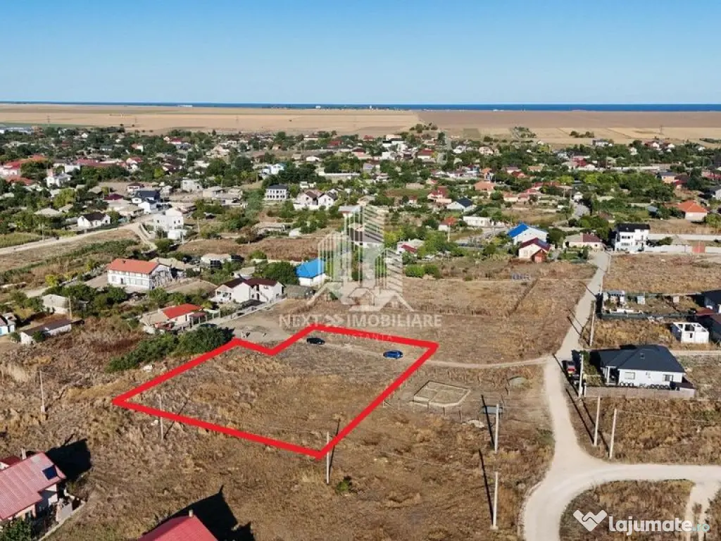 Teren intravilan, Corbu, 2380 mp langa lac 