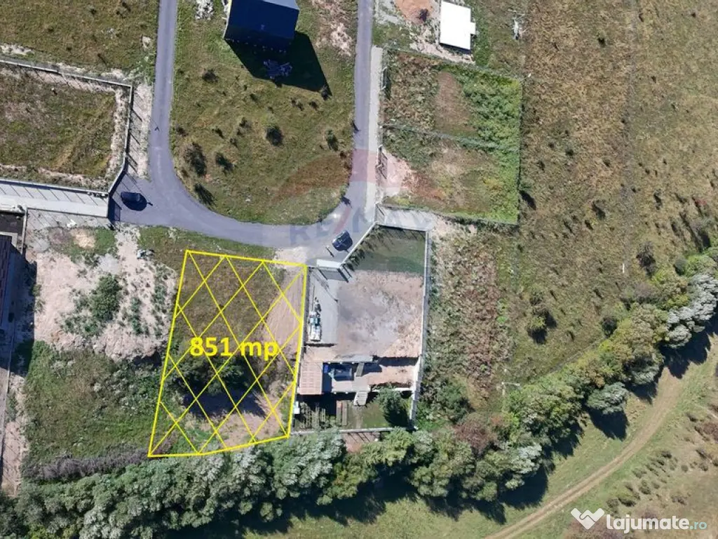 851 mp, Pârâu in spate - Brașov | Centrul echitație ?... 