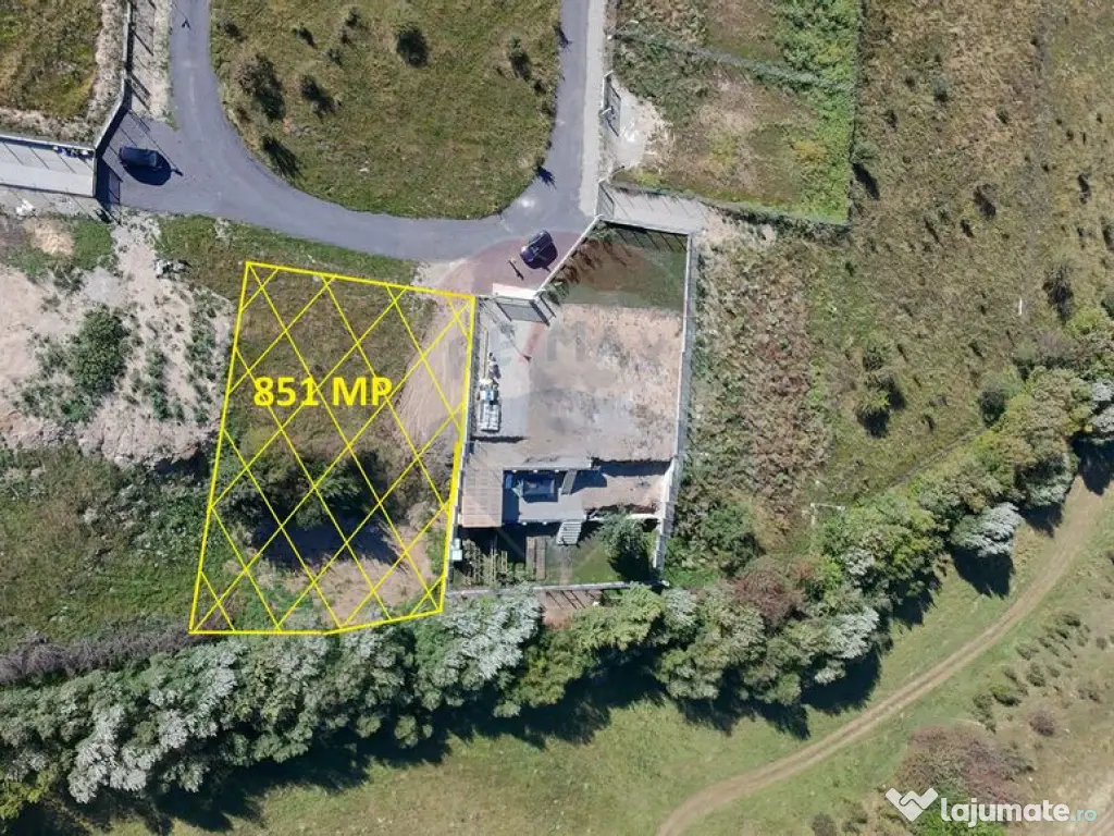 851 mp, Pârâu in spate - Brașov | Centrul echitație ?... 