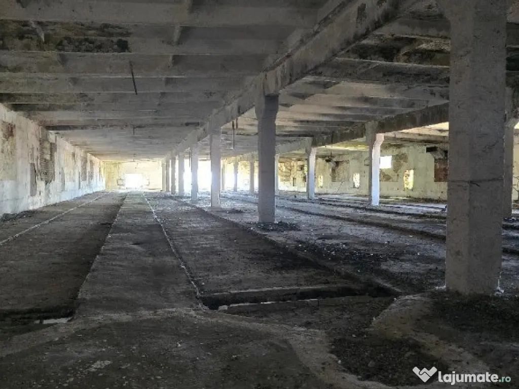 Hala , SC total 2048 MP , P+E, trifazic , teren 2000 mp, zona Borsului 