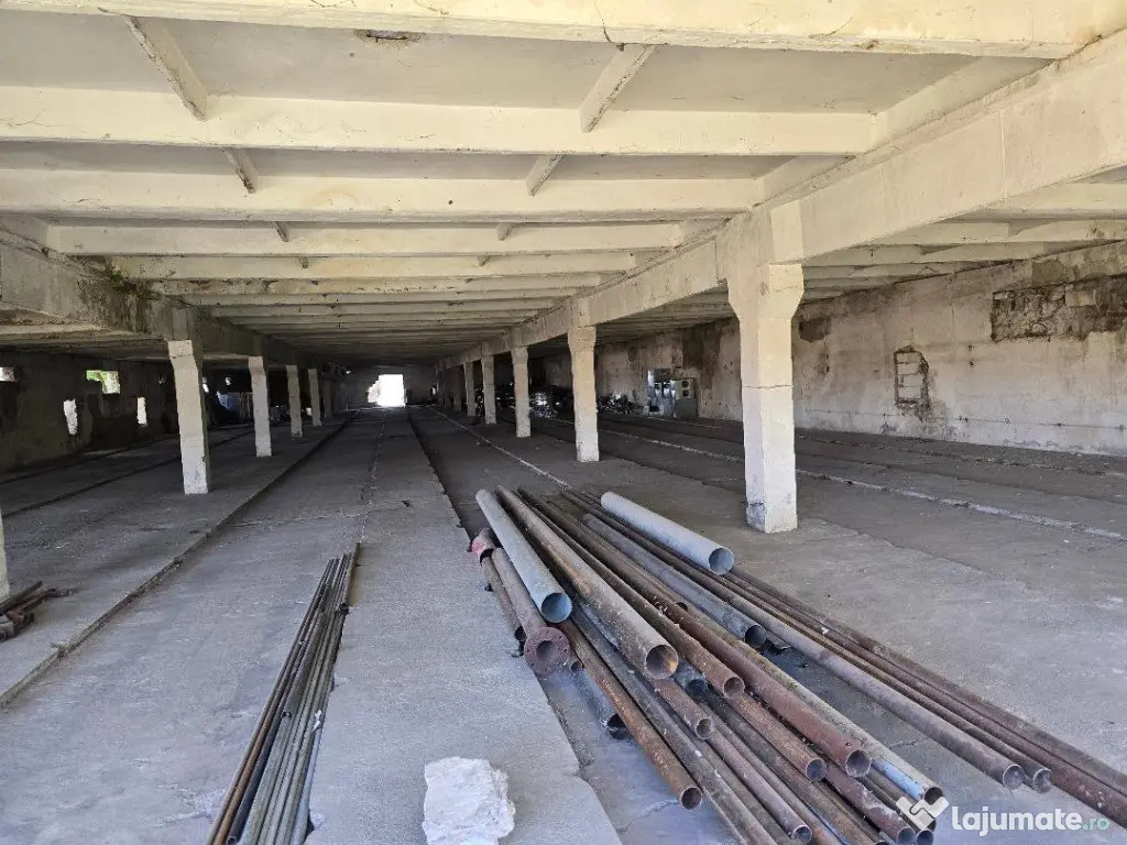 Hala , SC total 2048 MP , P+E, trifazic , teren 2000 mp, zona Borsului 