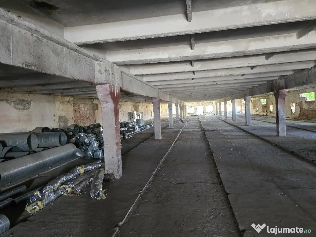 Hala , SC total 2048 MP , P+E, trifazic , teren 2000 mp, zona Borsului 