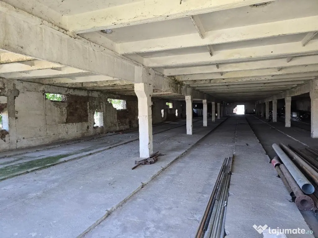 Hala , SC total 2048 MP , P+E, trifazic , teren 2000 mp, zona Borsului 