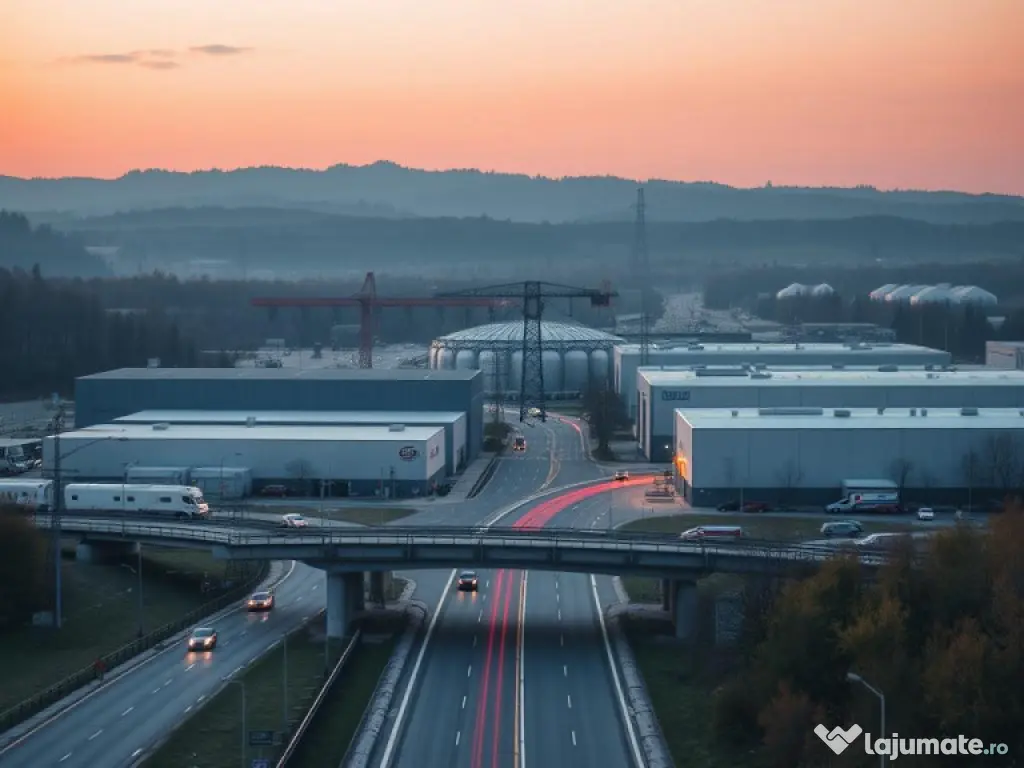 Teren 385.000 mp cu PUZ aprobat – Glina, DN4, langa A0