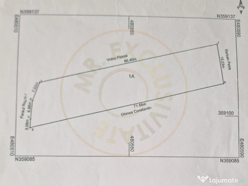 Teren intravilan comuna Sapata, Arges! 