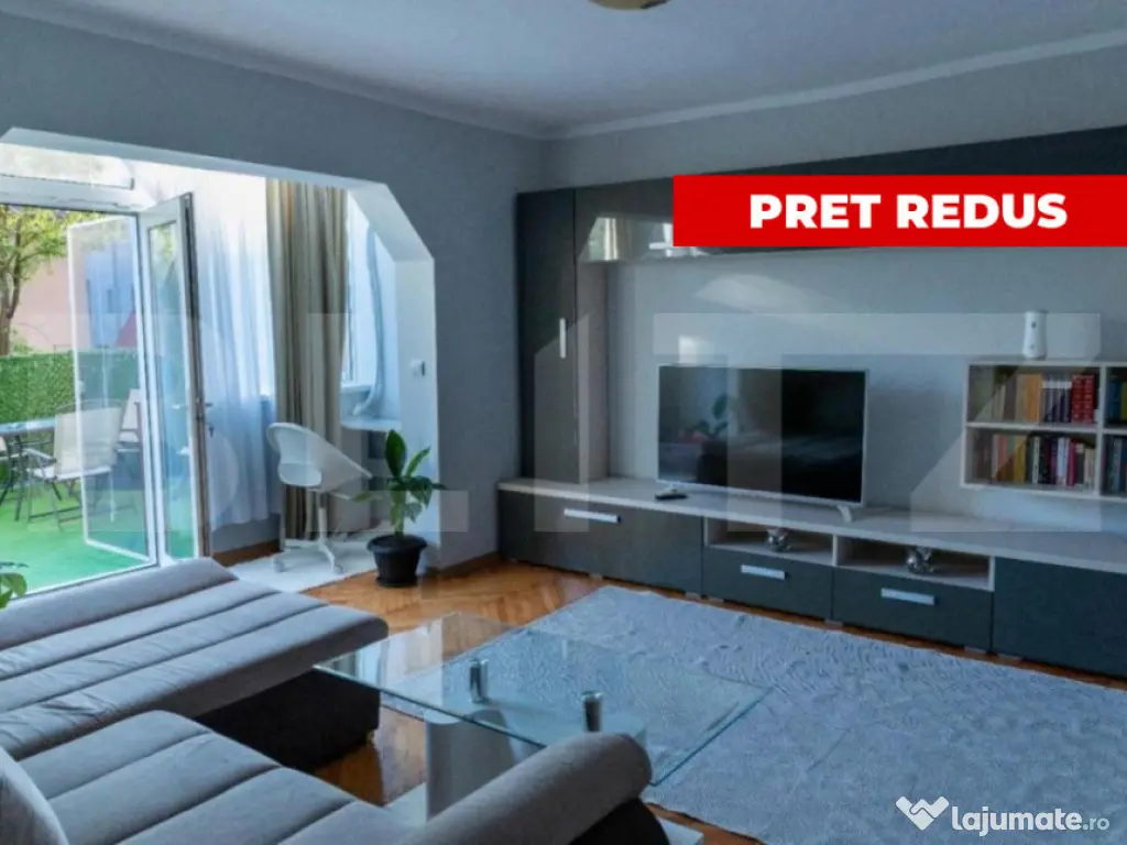 Apartament de inchiriat, cu 3 camere, terasa 20mp- Complexu