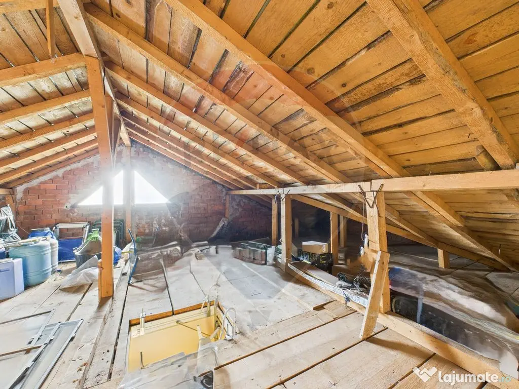 Casă cu 5 camere, 500 mp teren, Domnești, Ilfov 