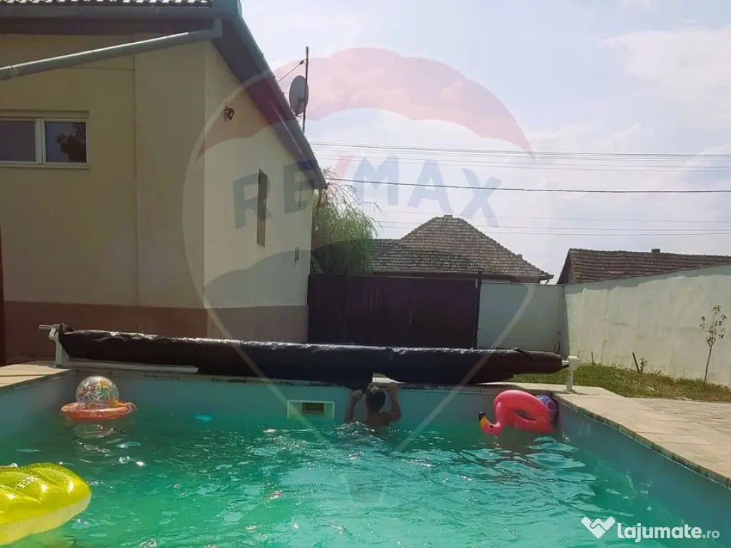 Vând/Schimb casă duplex 150 mp cu piscină – Turnu (1... 