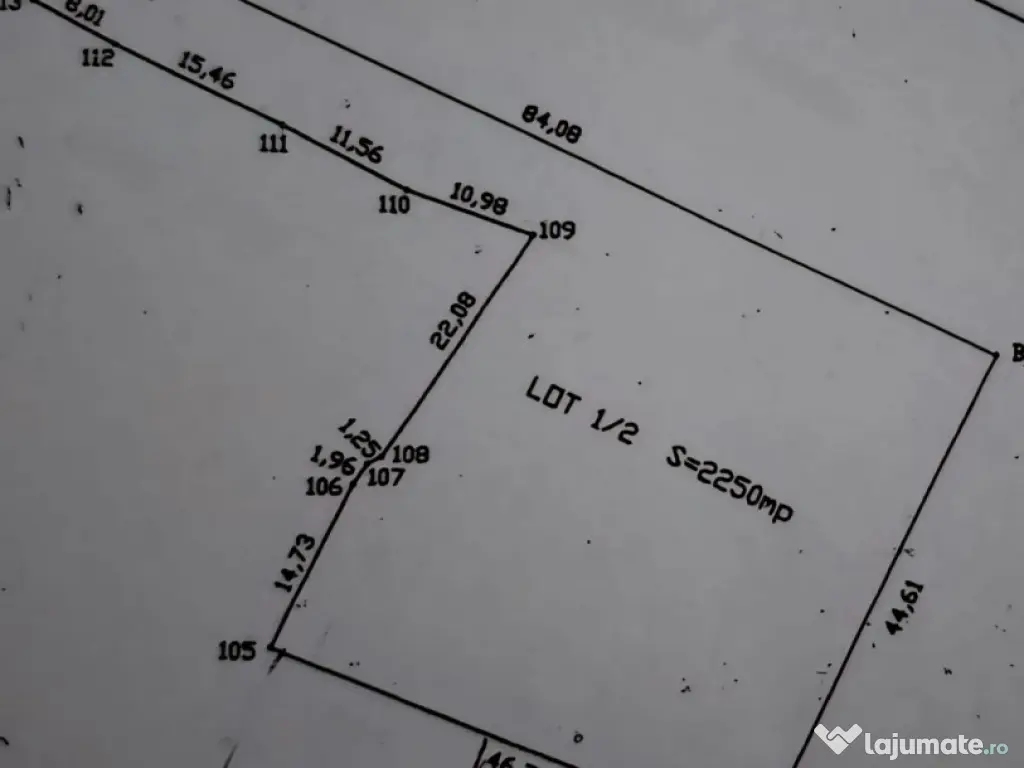 Teren zona Lacul Dulce 2200 mp