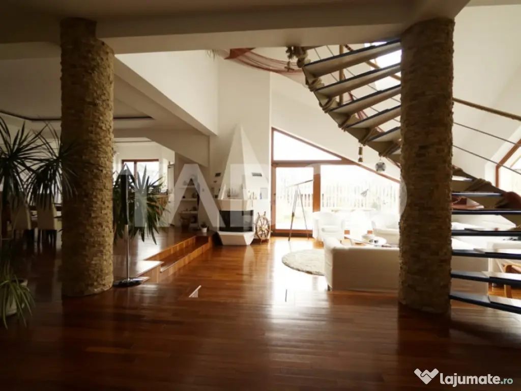 Casa individuala de inchiriat cu 4 camere si 510 teren liber 