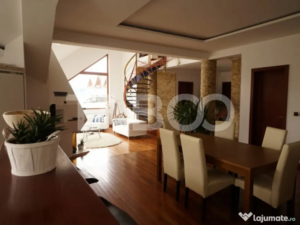 Casa individuala de inchiriat cu 4 camere si 510 teren liber 