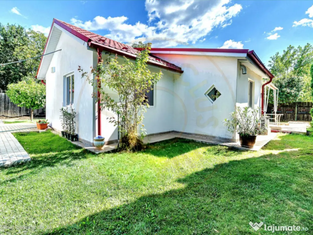 Casă de vânzare în Ghermănești, Snagov – cu teren si