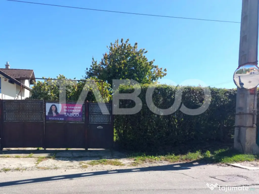 Teren intravilan 1298 mp PUZ toate utilitatile zona buna Ci 