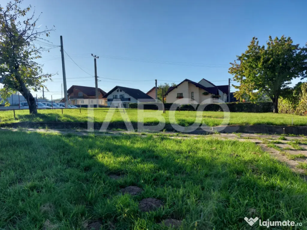 Teren intravilan 1298 mp PUZ toate utilitatile zona buna Ci 