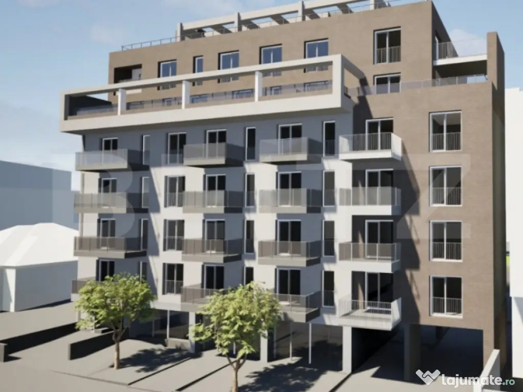 Apartament cu 3 camere, 2 bai, 75 mp, bloc nou, zona Iulius 