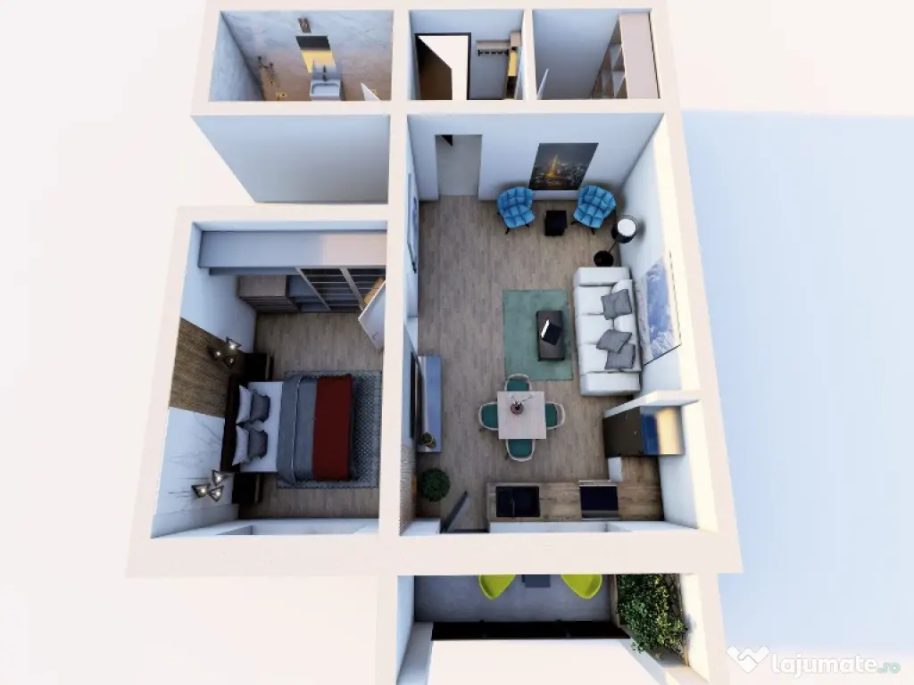 Studio 49 mp/Ofertă specială la Subcetate City2 