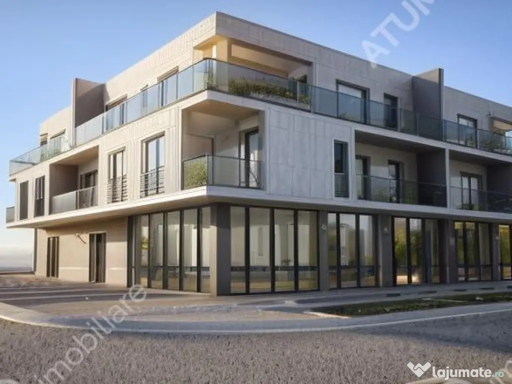 Apartament cu 3 camere terasa 40 mp 85 mp utili si 2 locuri 