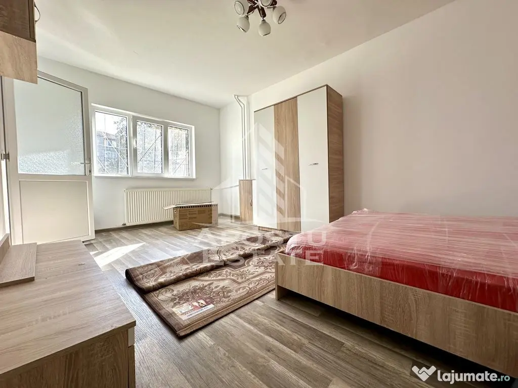 Apartament cu o camera, mobilat si utilat, situat in zona... 