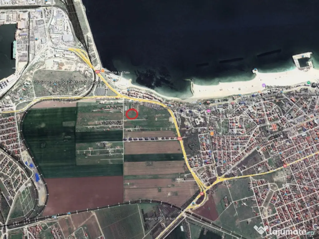 Vanzari terenuri in zona Golful Pescarului Agigea 