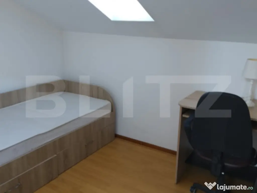 Apartament 3 camere, mobilat, parcare, zona Centrala Gilau