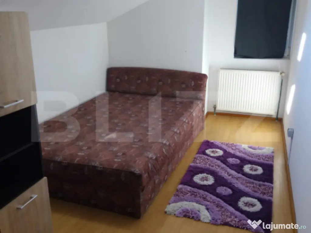 Apartament 3 camere, mobilat, parcare, zona Centrala Gilau