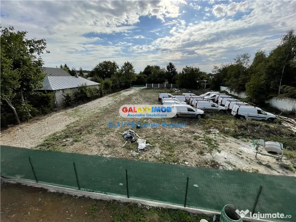 Teren 389 mp deschidere 15 ml Buftea Str Independentei 