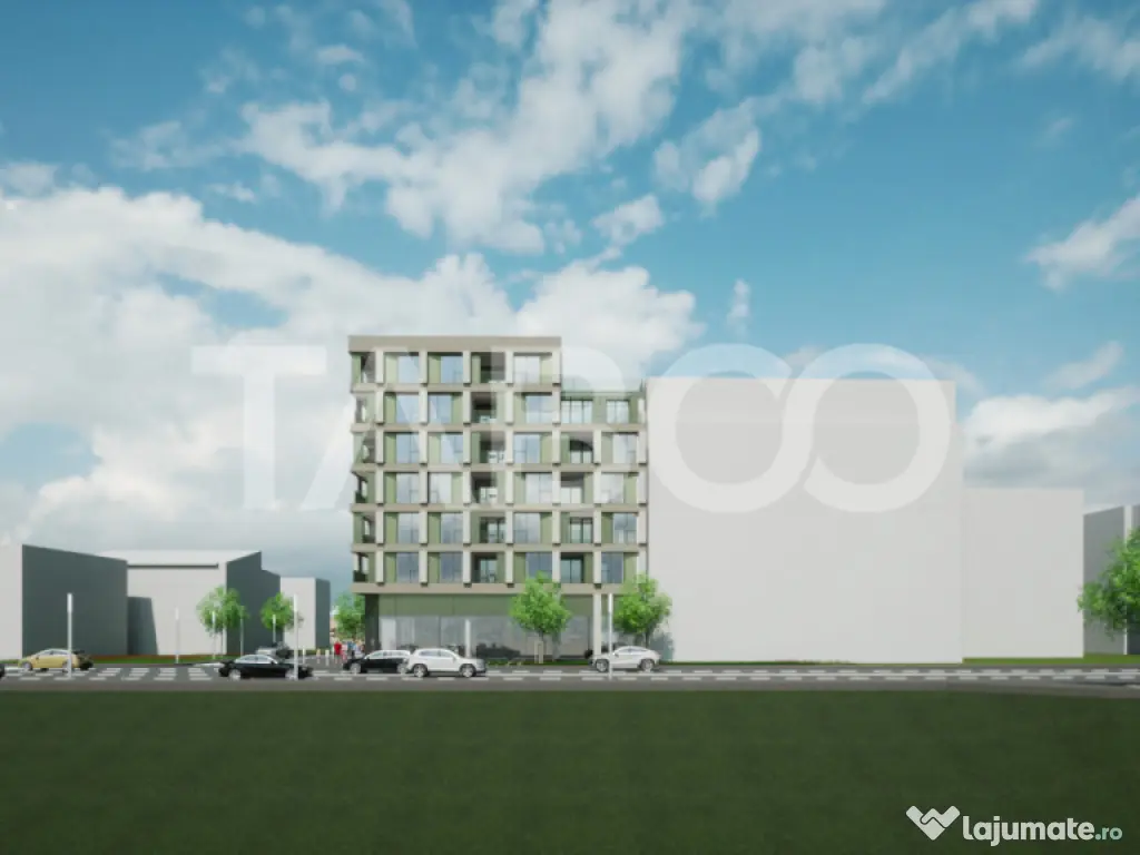 De vanzare apartament + terasa de 67 mp in bloc nou Marasti
