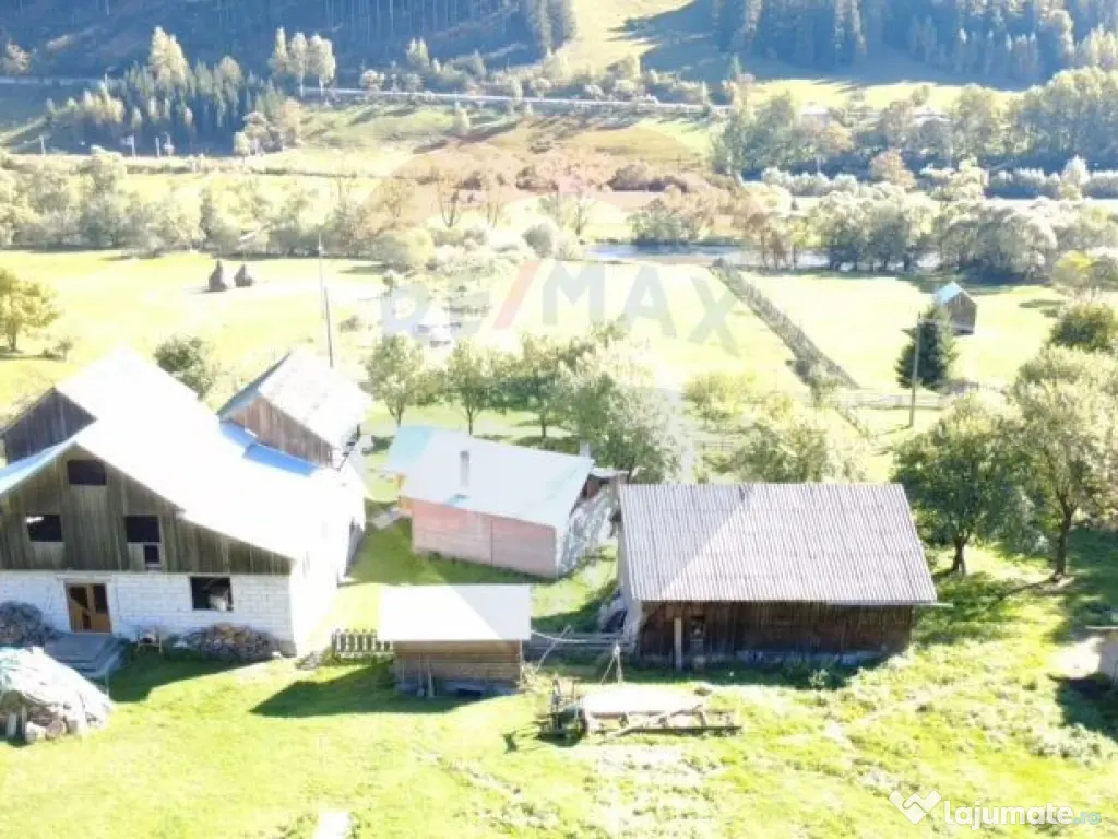 Casă în Vatra Dornei, zona Argestru, cu 11.541m.p. TERE...