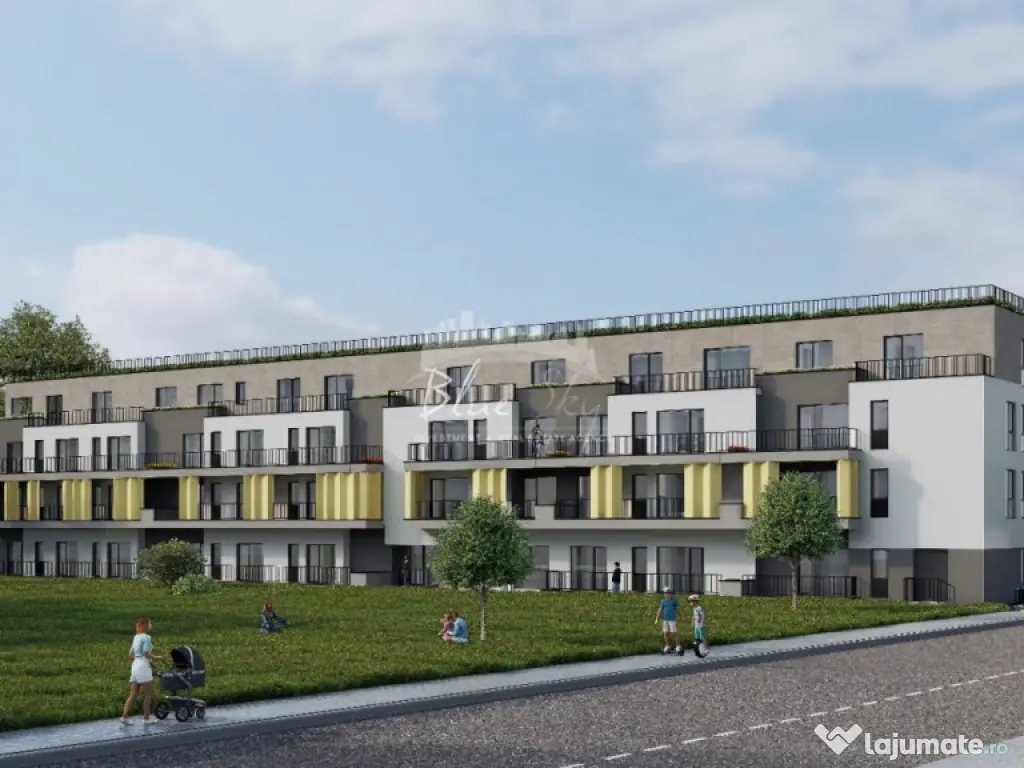 Madrid Park Residence- Apartament 3 camere cu terasa 17.7 mp