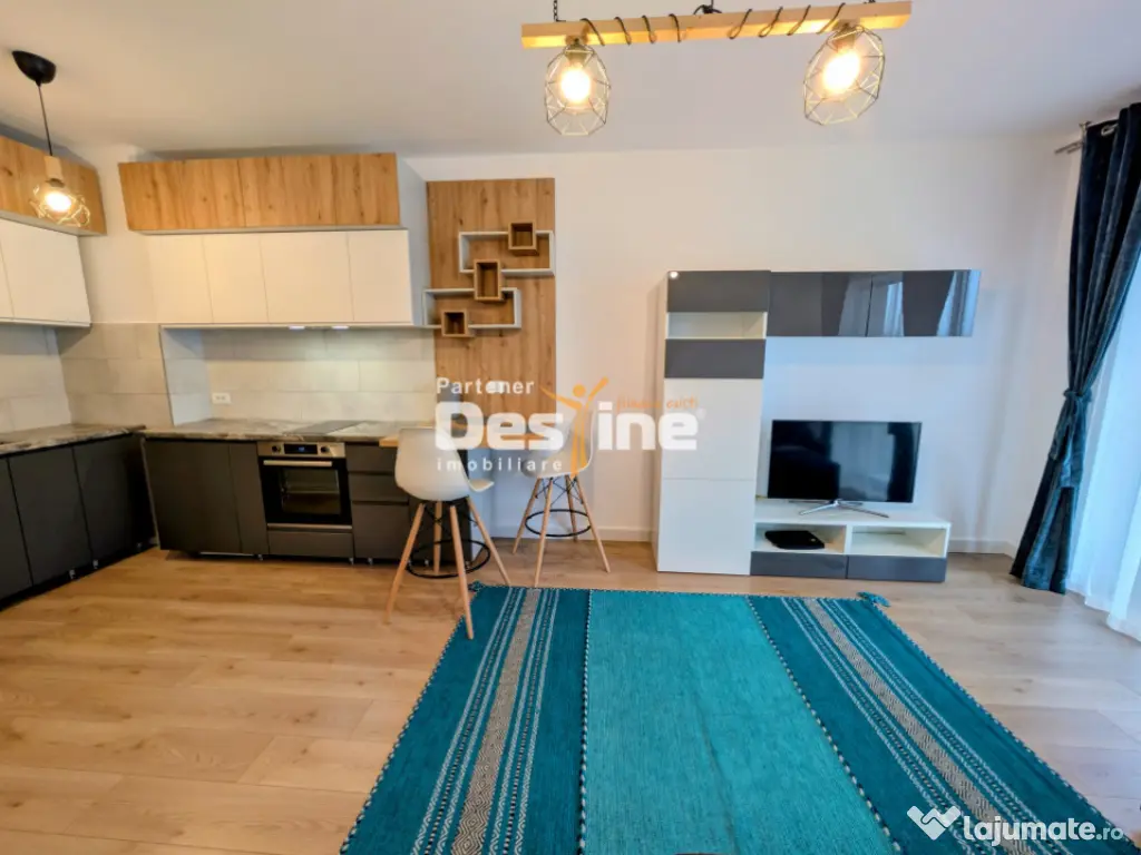 Apartament 2 camere mobilat utilat 51 mp parcare boxa Silk 