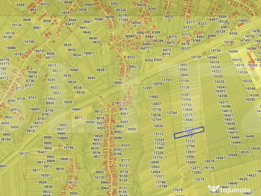 Teren intravilan 7.600 mp – ideal pentru HALĂ industrial? 
