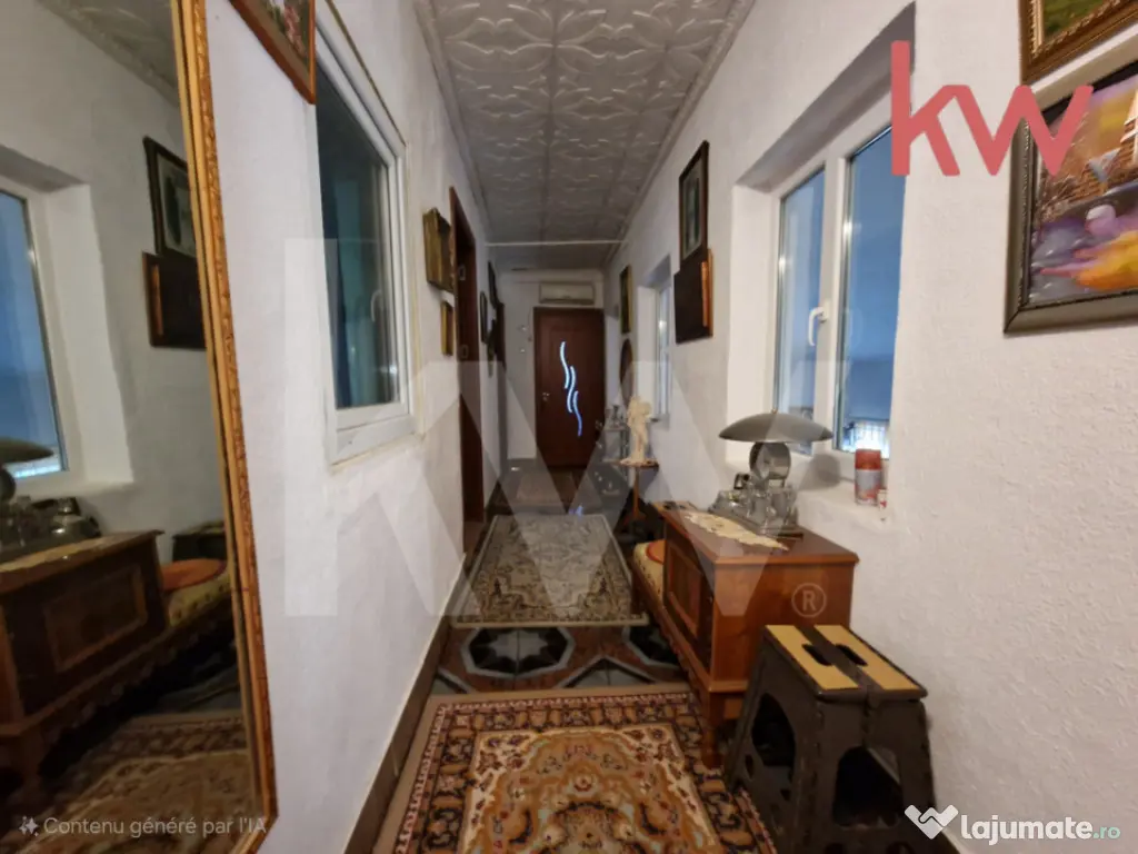 Teren 1.390 mp, cu casa, 177 euro mp 