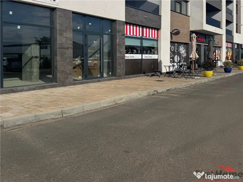 Sp com 195 mp, 7 locuri de parcare, 4 intrari, zona de Nord,