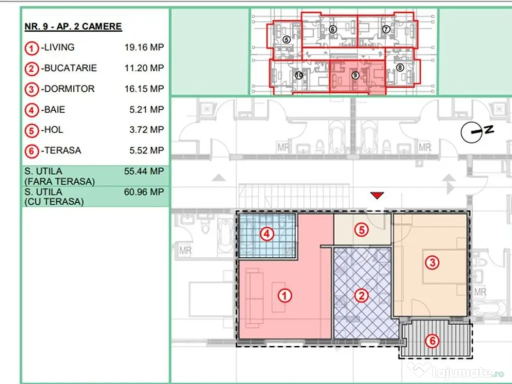 Popesti Primarie 2cam dec,et1,61mp,langaSTB,finalizat,mut...